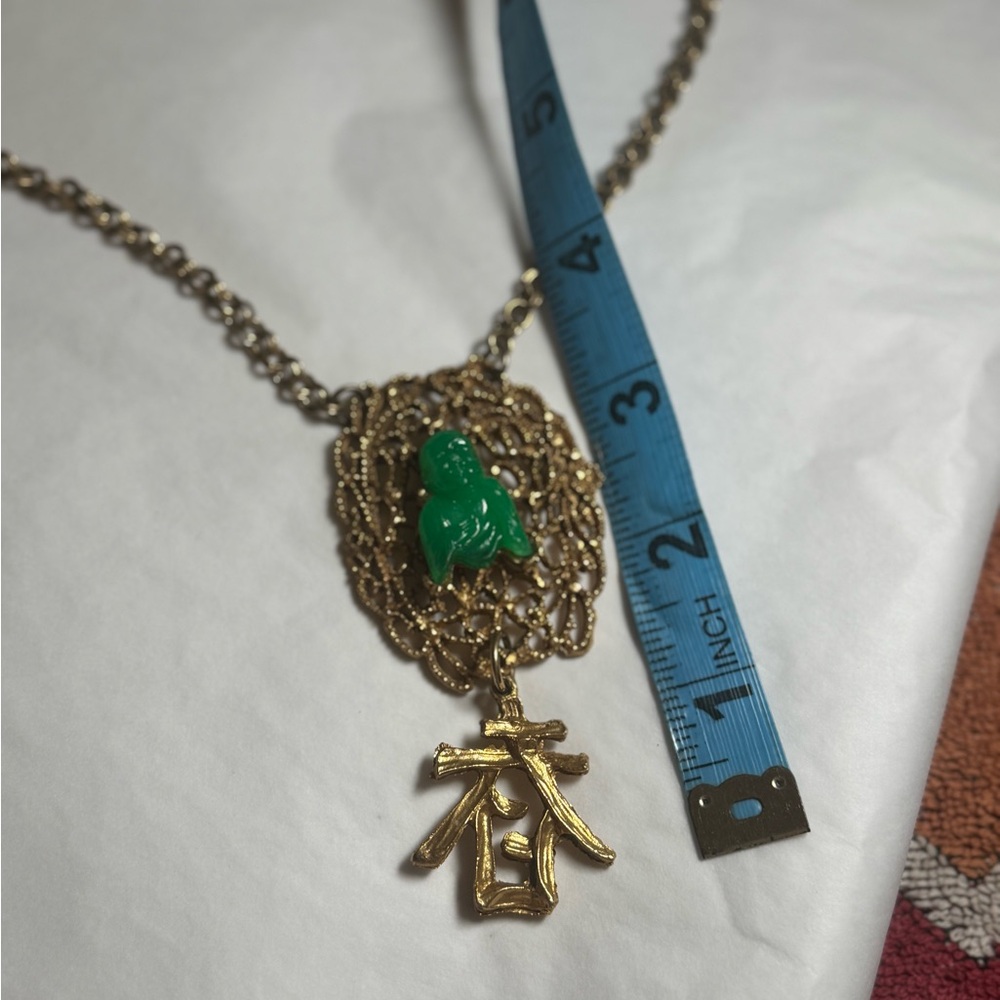 Vintage costume necklace. I believe it says “spring” - Picture 5 of 6